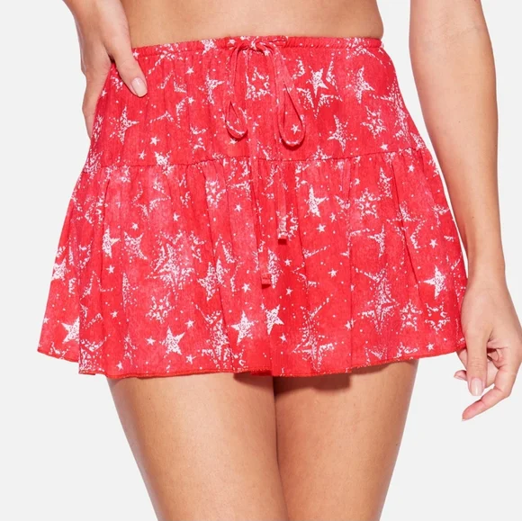 ❤️HURLEY STAR STRUCK MINI SKIRT AND TANK SET SIZE S - Picture 4 of 8
